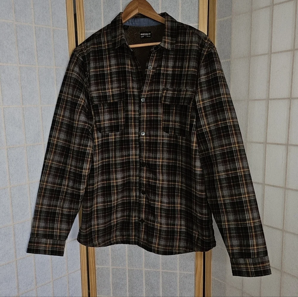 Buffalo David Bitton Men's Shirt Style Shacket Jacket